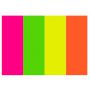 Zakładki indeksujące Tres 20x50mm, fluo - 2